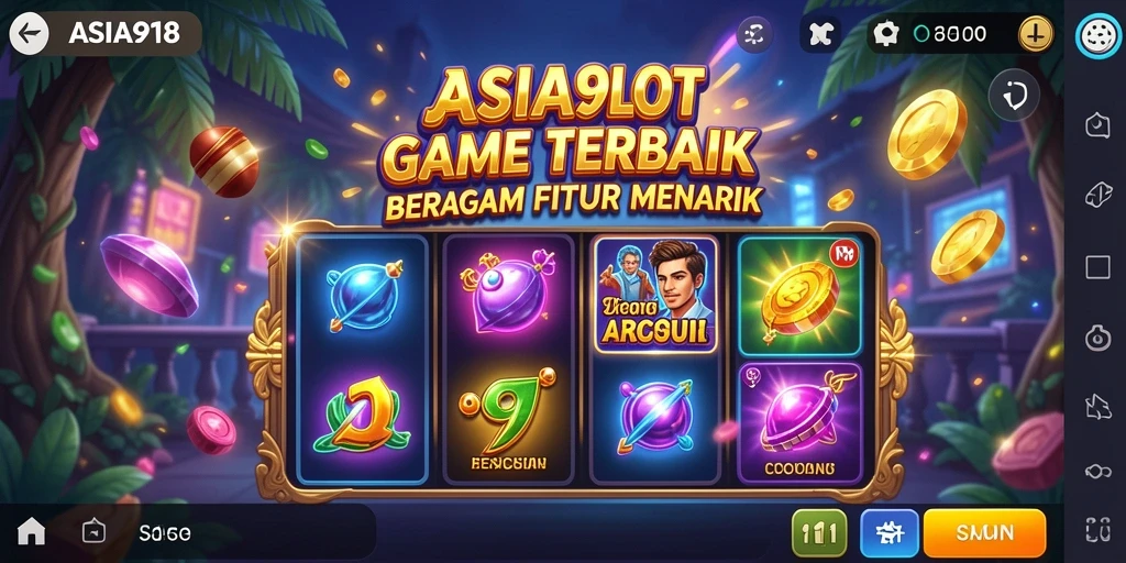 Gameplay Slot menarik dan penuh warna di ASIA918.