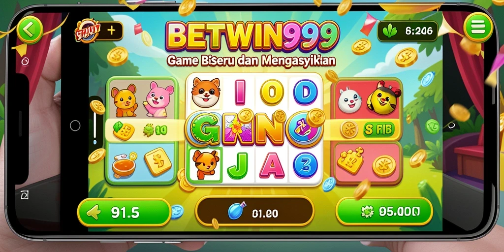 Tampilan game Bingo BETWIN999 yang seru dan menarik.
