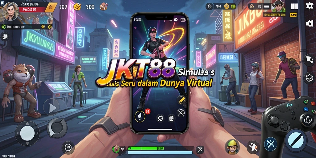 Tampilan gameplay menarik dalam JKT88 dengan grafik yang menawan.