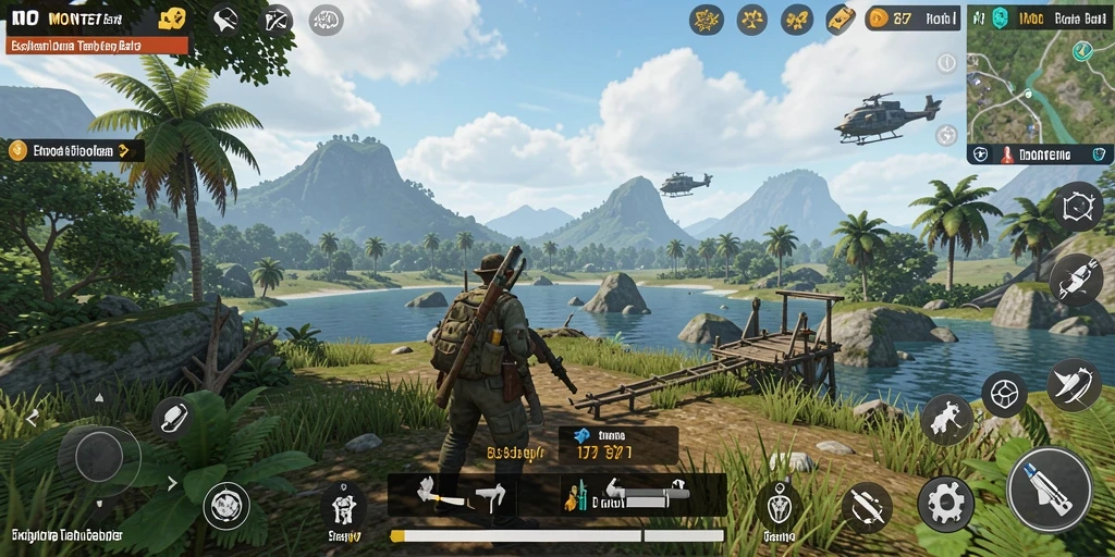 Gameplay MONTE77 yang menakjubkan dalam dunia terbuka.