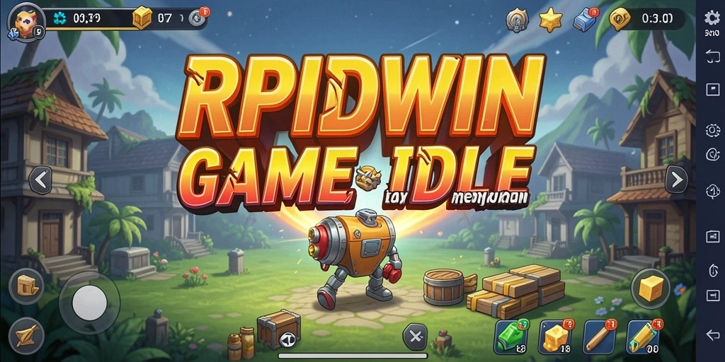 Tampilan gameplay RPIDWIN yang menarik dan interaktif.