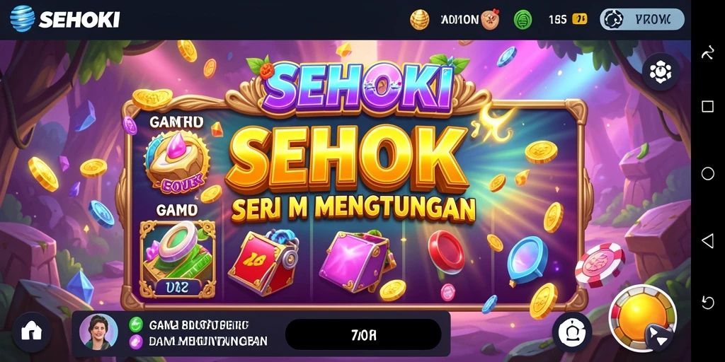 Tampilan menarik dari gameplay SEHOKI dengan tema Slot yang beragam.