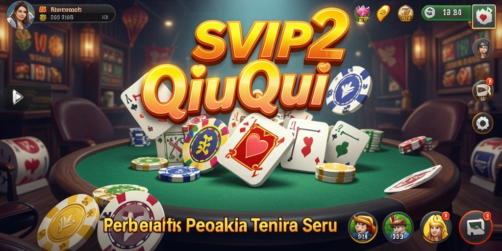 Tampilan gameplay QiuQiu yang seru dan menarik.