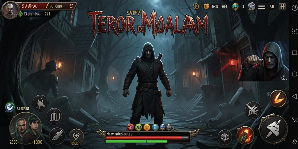 Menampilkan momen menegangkan dalam gameplay SVIP7 yang mencekam.