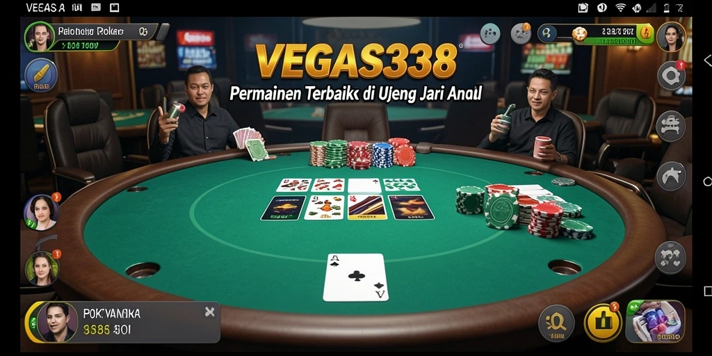 Tampilan gameplay seru di VEGAS338 dengan pemain aktif.